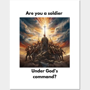 Are you a soldier under God's command? Posters and Art